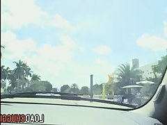 Красивая девушка с большой член