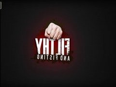 Порно через стену большой член