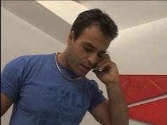 Голая девушка и большой член