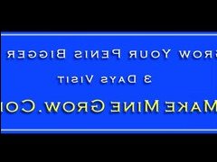 Узкую блондинку трахает огромный член